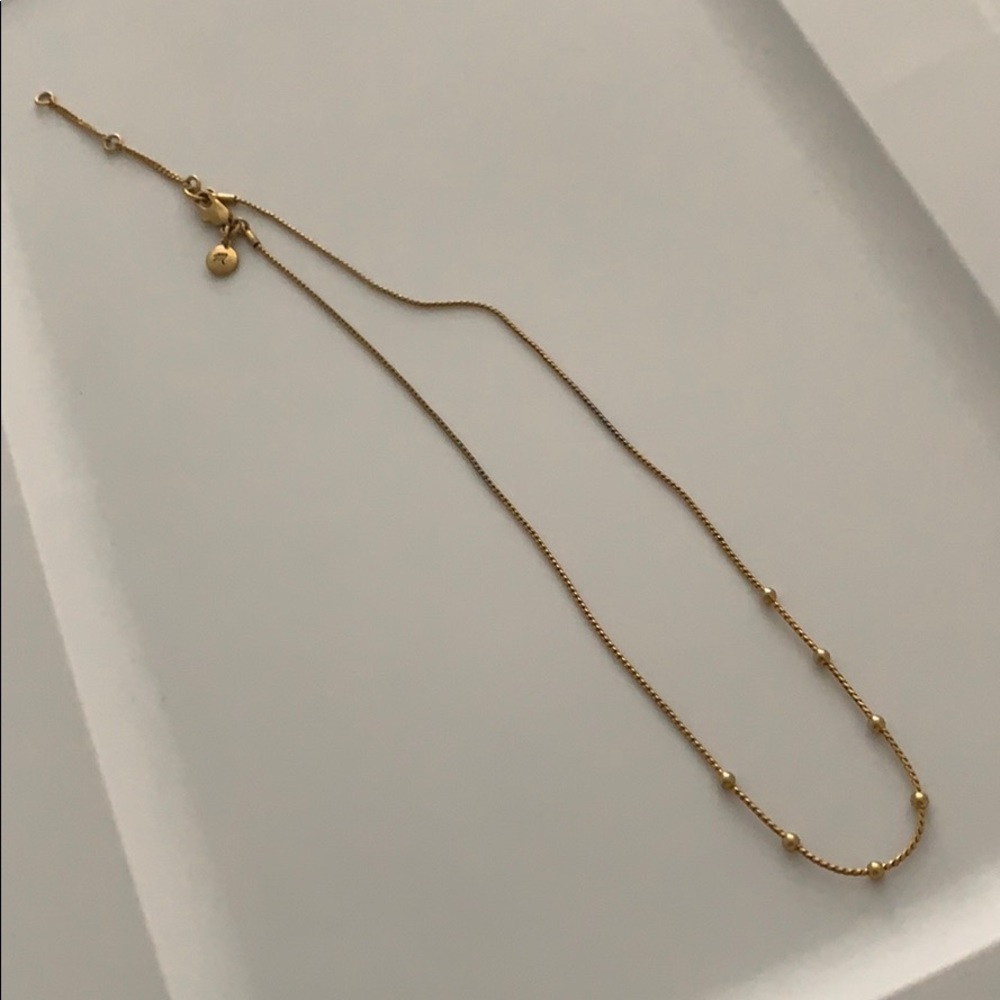 Madewell gold necklace